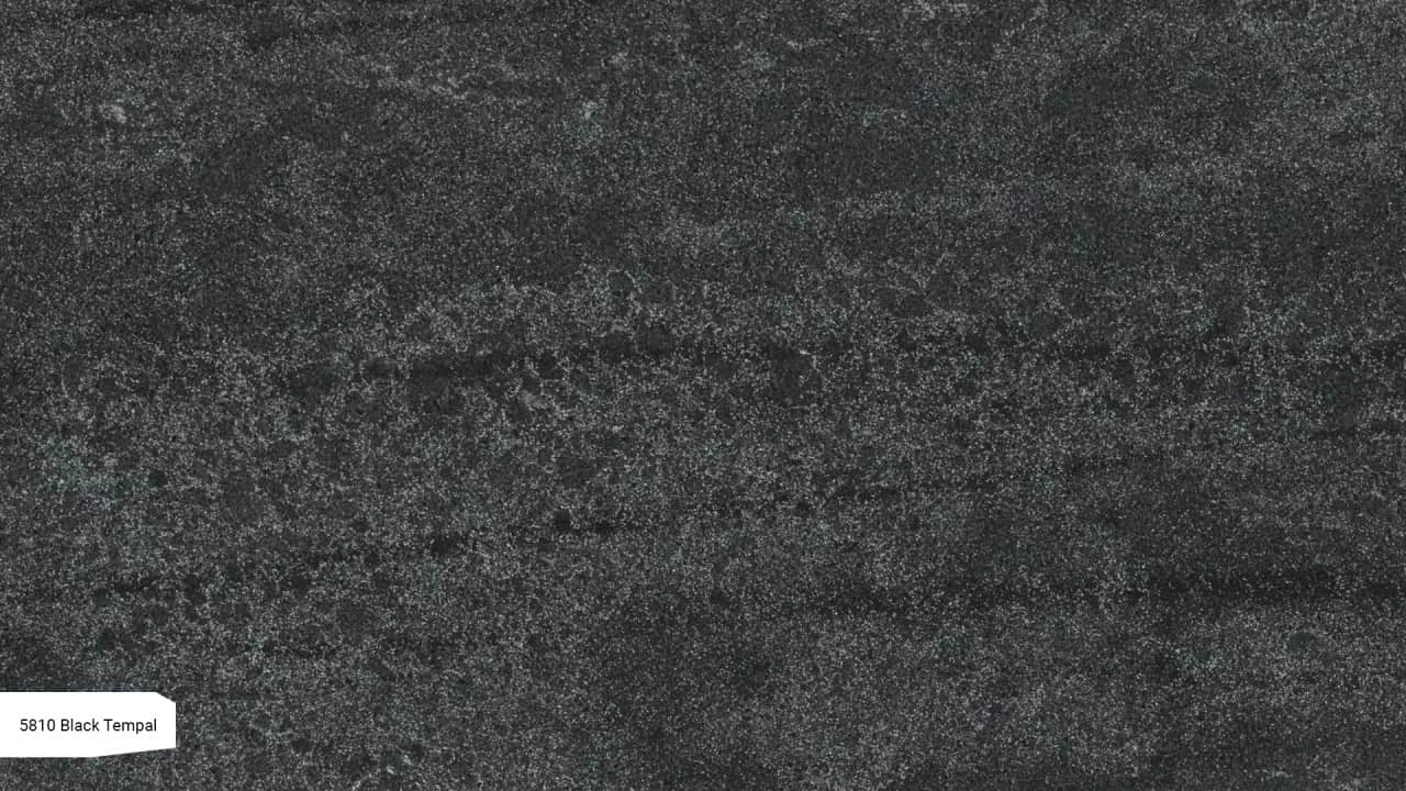 Кварцевый агломерат 5810 Black Tempal