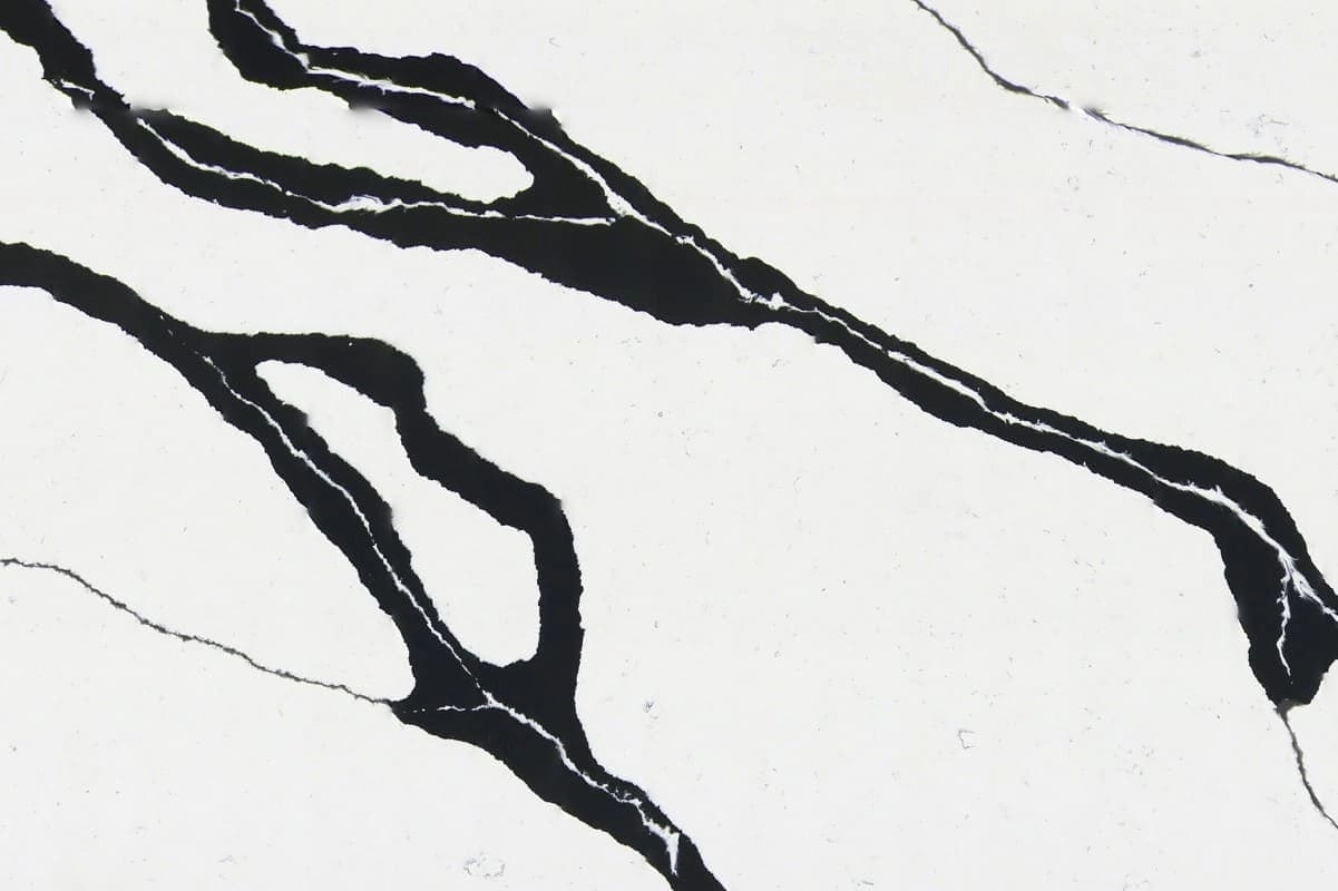 Кварцевый агломерат Calacatta Black EQHM
